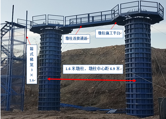 墩柱施工平台